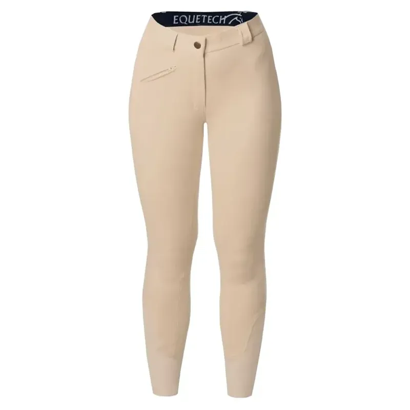 Equetech Grip Full Seat Womens Competition Breeches - Beige