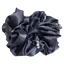 Equetech Blossom Satin Crystal Hair Scrunchie - Navy/ Silver