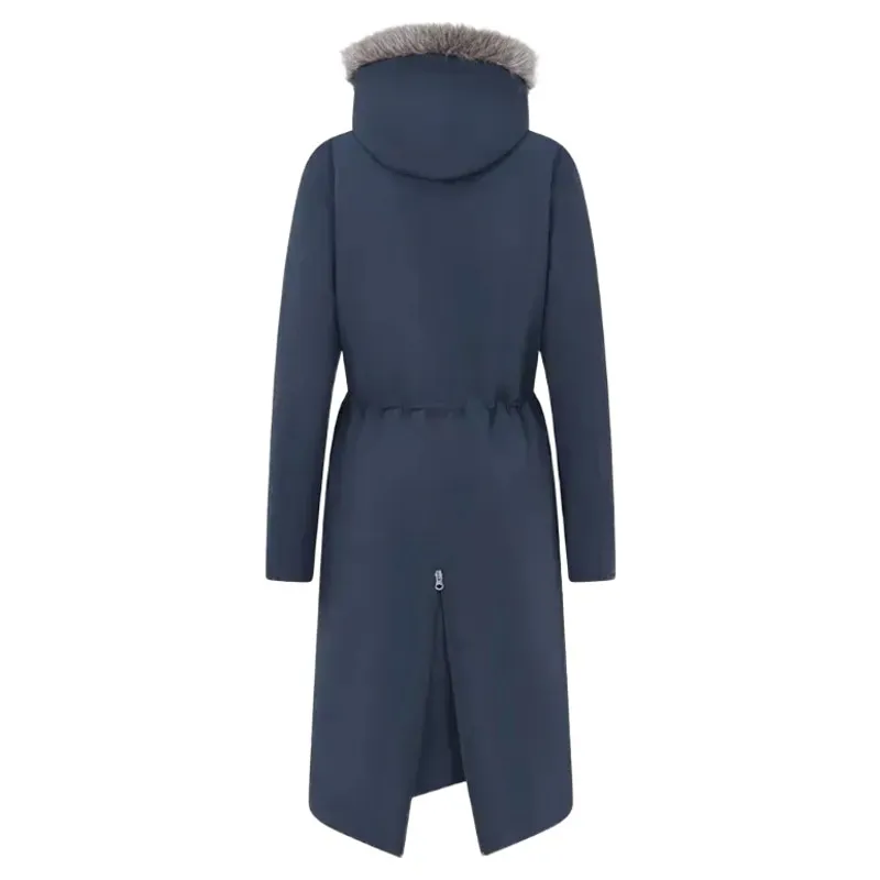 Equetech Inferno Women's Waterproof Heated Riding Coat - Navy-6