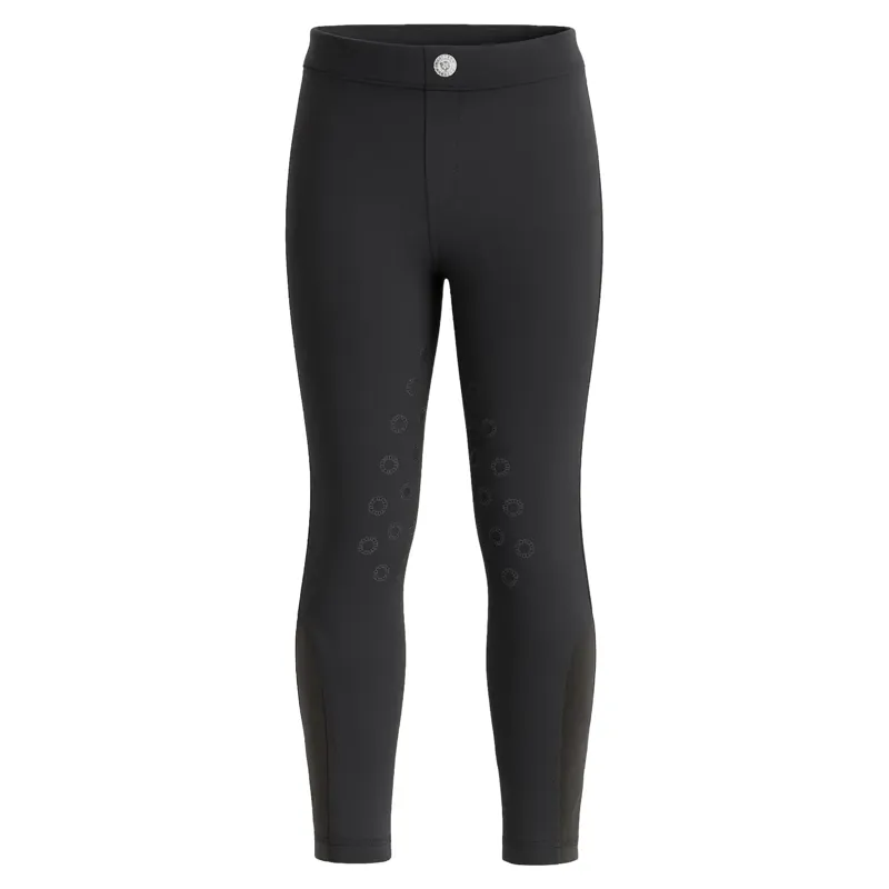 Equetech Elite Full Grip Junior Breeches - Black