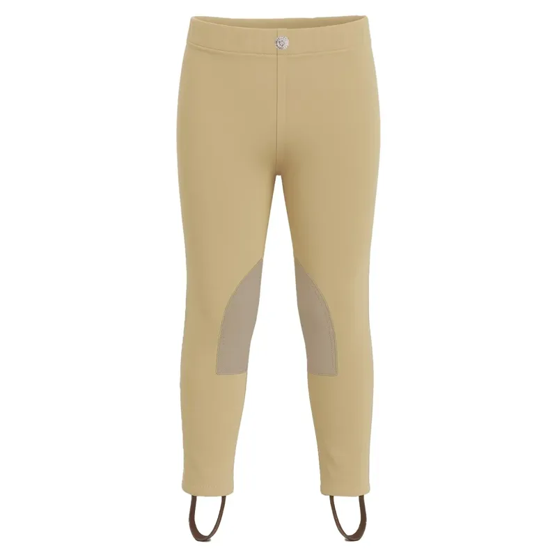 Equetech Sovereign Knee Patch Junior Competition Jodhpurs - Beige