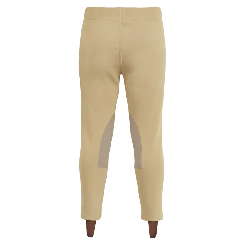 Equetech Sovereign Knee Patch Junior Competition Jodhpurs - Beige-1