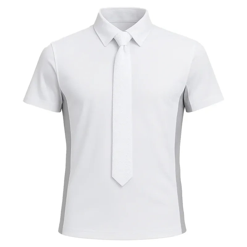 Equetech Premier Mens Show Shirt - White