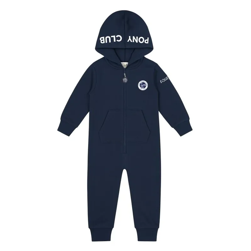 Equetech Official Pony Club Junior Jersey One-Piece - Navy