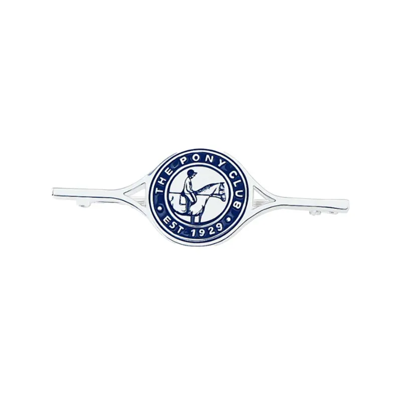 Equetech Pony Club Signature Stock Pin - Silver