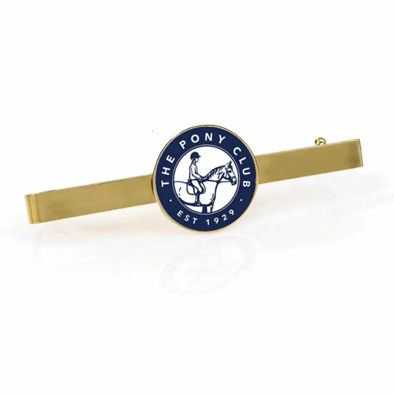 Equetech Pony Club Enamel Stock Pin - Gold