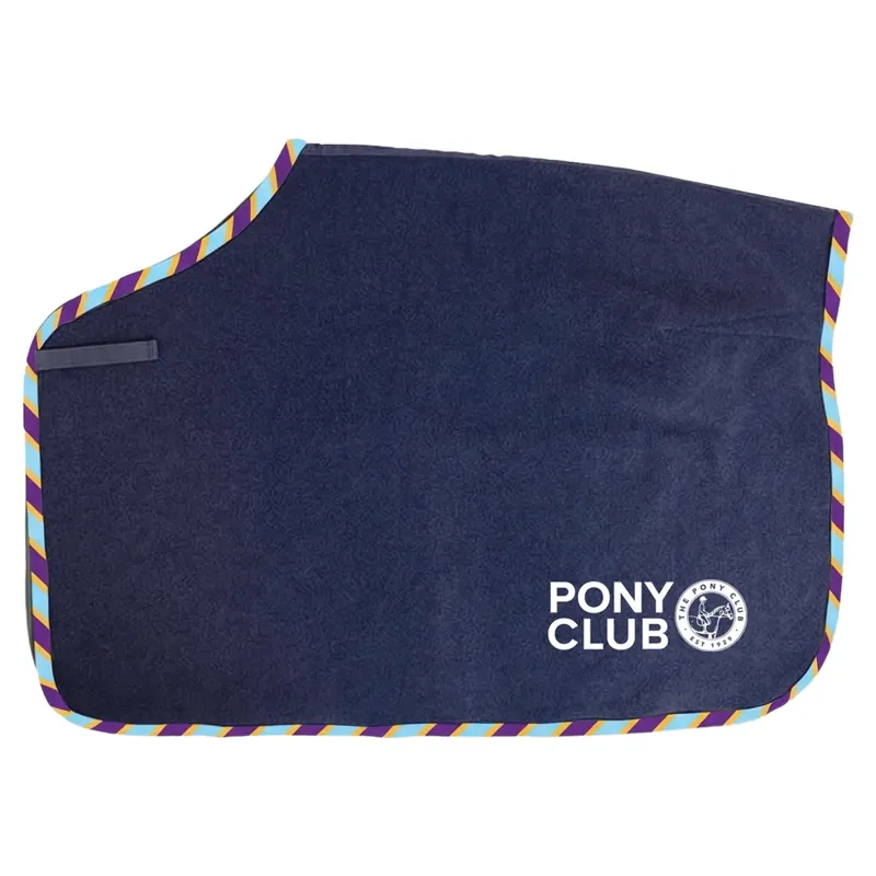 Equetech Pony Club Quarter Sheet in Navy
