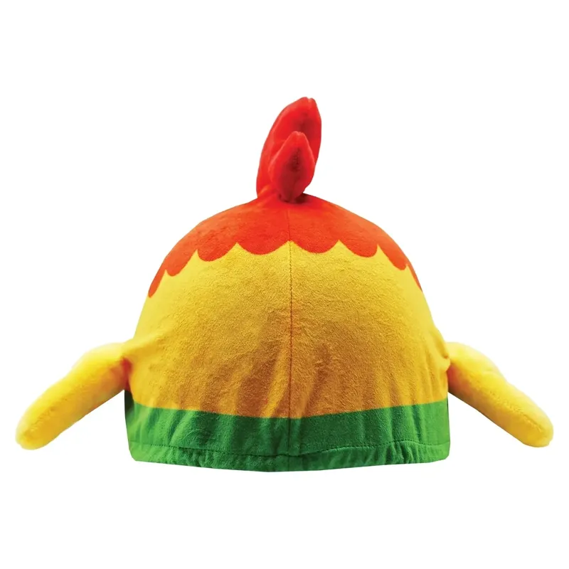 Equetech Animal Helmet Cover - Rocky Rooster-1