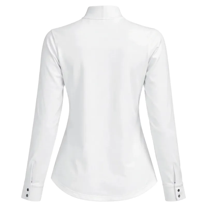 Equetech Thermal Women's Stock Shirt - White-1