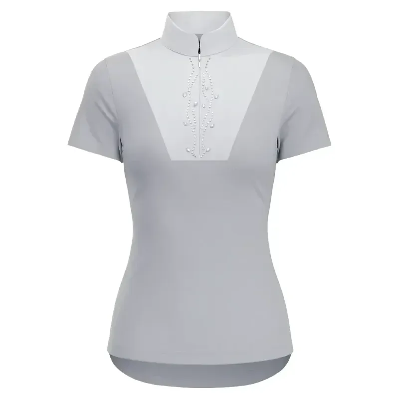 Equetech Virginia Women's Show Shirt - Grey