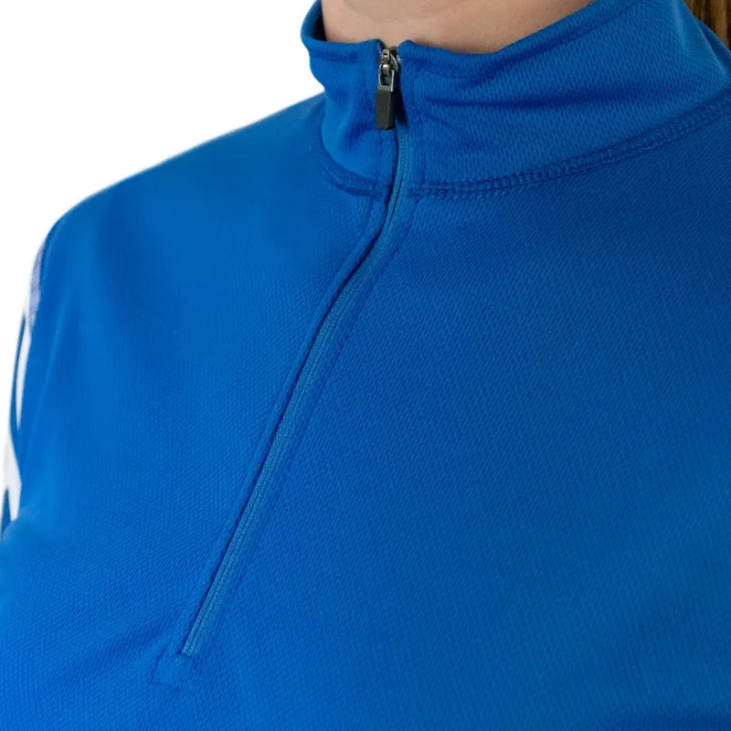 Equetech Airflow Women's Cross Country Top - Royal/White Chevrons-3