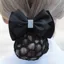 Equetech Crystal Dressage Bow and Hairnet - Black