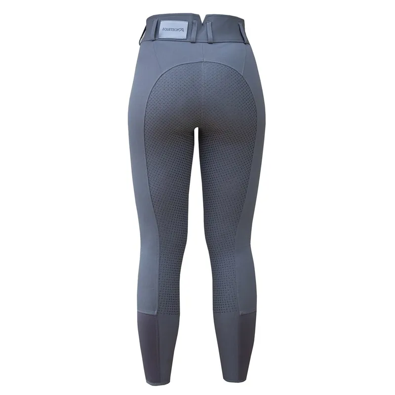 Equetech Ultimo Full Grip Women's Breeches - Grey-1