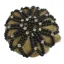 Equetech Beaded Bun Cover - Black