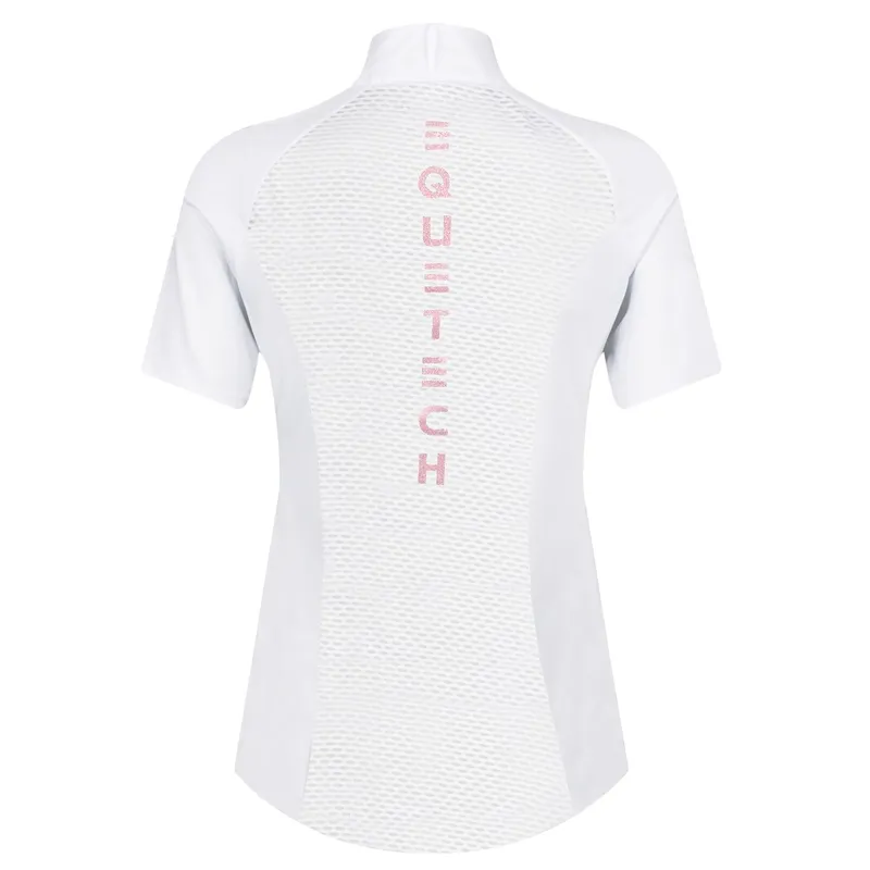 Equetech Signature Cool Women's Competition Shirt - White-1