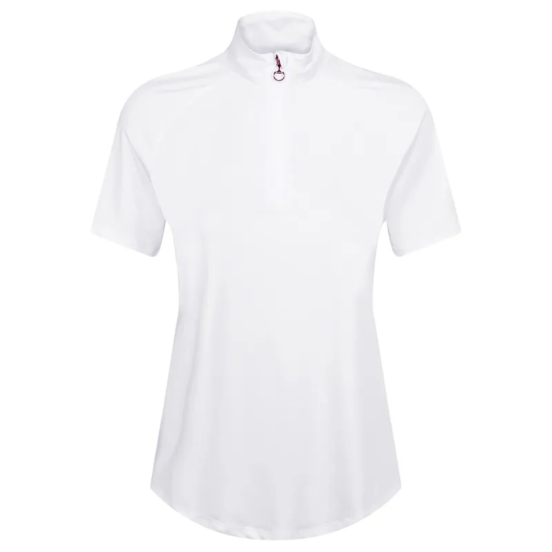 Equetech Signature Cool Women's Competition Shirt - White