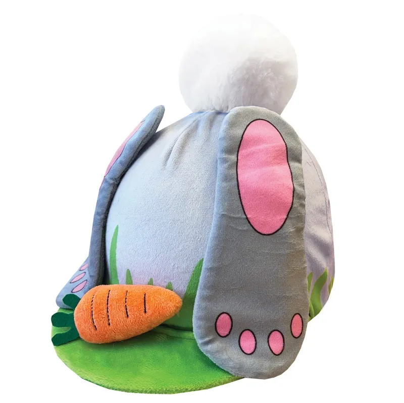 Equetech Animal Helmet Cover - Bunny Burrows