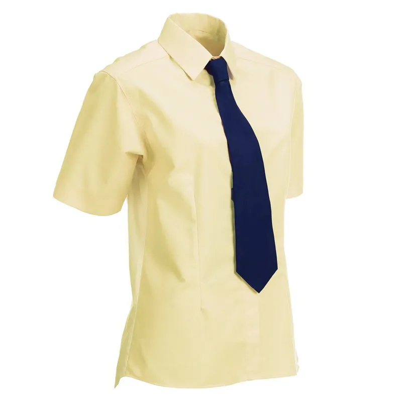 Equetech Flexion Ladies Show Shirt - Soft Yellow-1