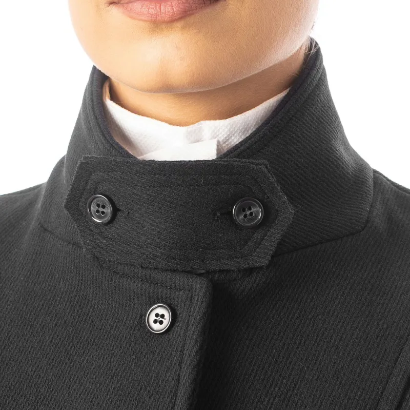 Equetech Hunt Wool Frock Women's Coat - Black-5