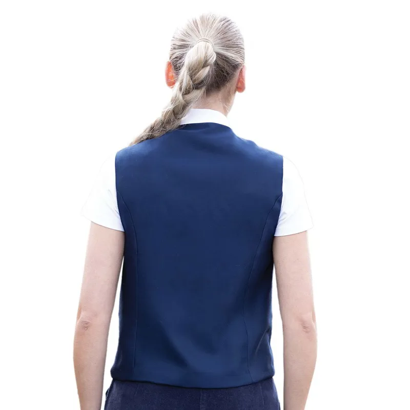 Equetech Jacquard Women's Competition Vest - Navy-1