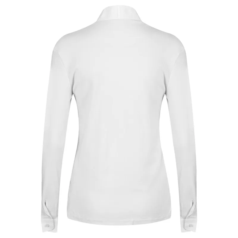 Equetech Thermal Cosy Womens Stock Show Shirt - White-1