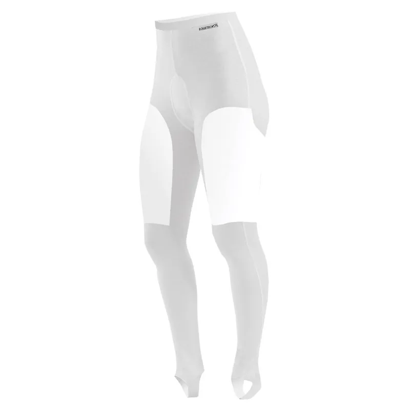Equetech Thermal Stirrup Unisex Base Layers - White