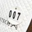 Equetech Luxury Saddle Pad Competition Number Holders - White