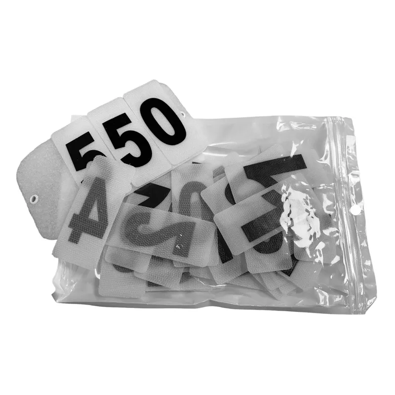 Equetech Showing Number Back Set-1