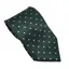 Equetech Polka Dot Junior Stock Tie - Bottle Green/White