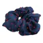 Equetech Polka Dot Show Scrunchie-Navy/Red