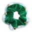 Equetech Christmas Scrunchie - Green/White
