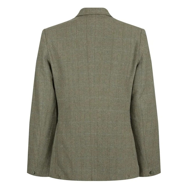 Equetech Thornborough Classic Tweed Junior Boys Show Coat - Green-1