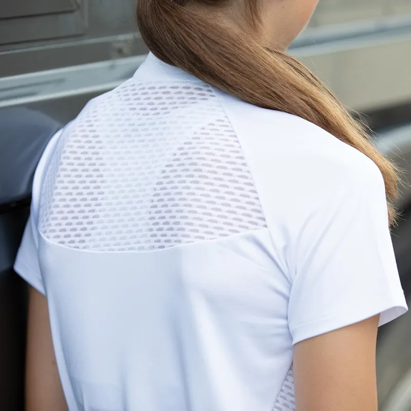 Equetech Active Extreme Junior Show Shirt - White-2