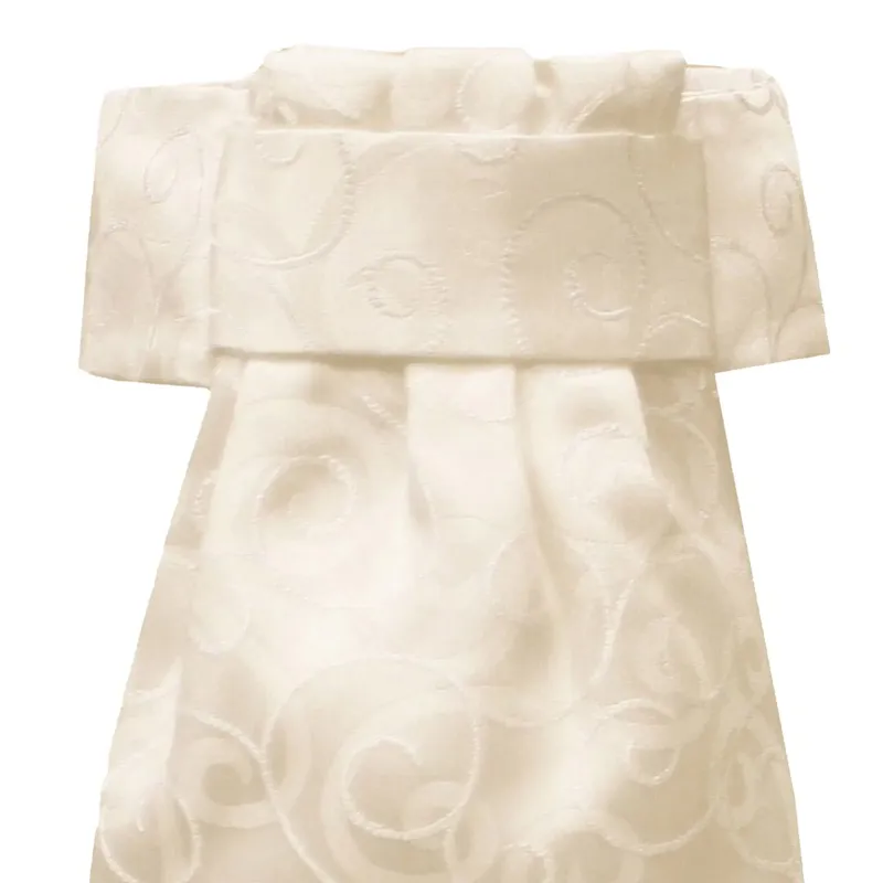 Equetech Deluxe Ready Tied Stock Tie - Barcelona/Cream