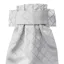Equetech Deluxe Ready Tied Stock Tie - Diamond Jacquard/White/Silver