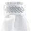 Equetech Deluxe Ready Tied Stock Tie - Solitaire/White