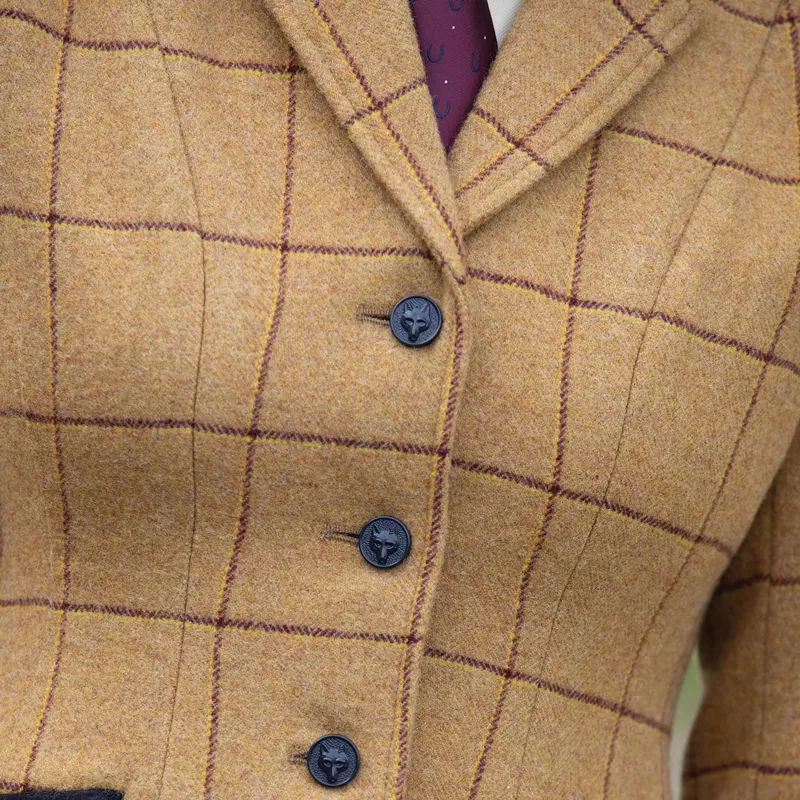 Equetech Wheatley Tweed Women's Show Jacket - Brown-1