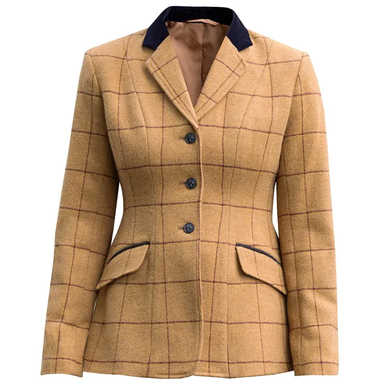Equetech Wheatley Tweed Women's Show Jacket - Brown