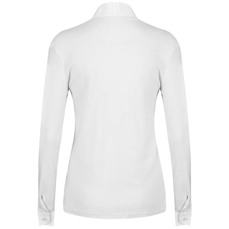 Equetech Junior Winter Stock Shirt - White-1