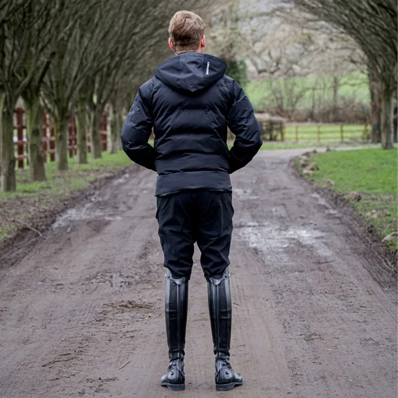 Equidry Waterproof Knee Grip Men's Riding Breeches - Black-7