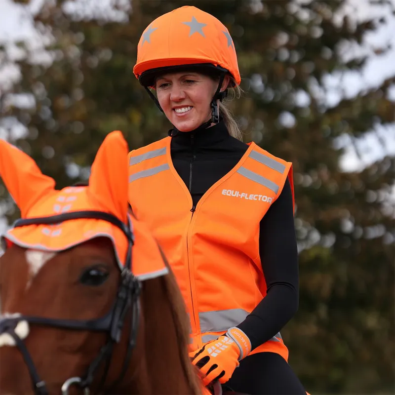 EQUI-FLECTOR Junior Safety Vest - Orange-2
