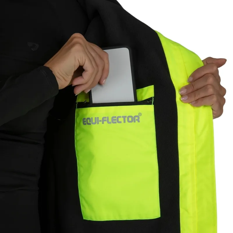 EQUI-FLECTOR Hi-Viz Women's Waterproof Vest - Yellow-8