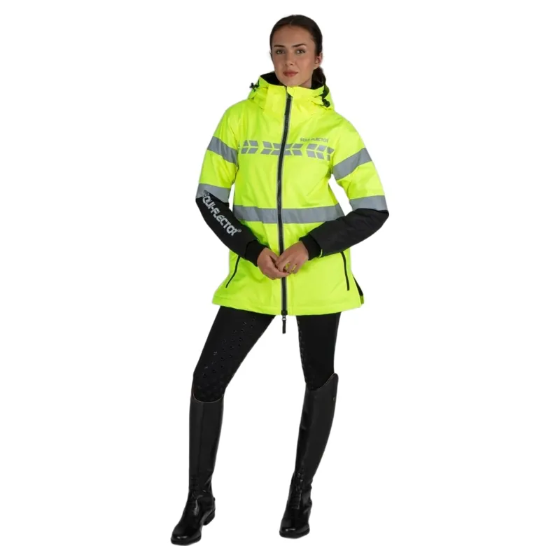 Equi-Flector Women's Hi-Viz Jacket - Yellow-1