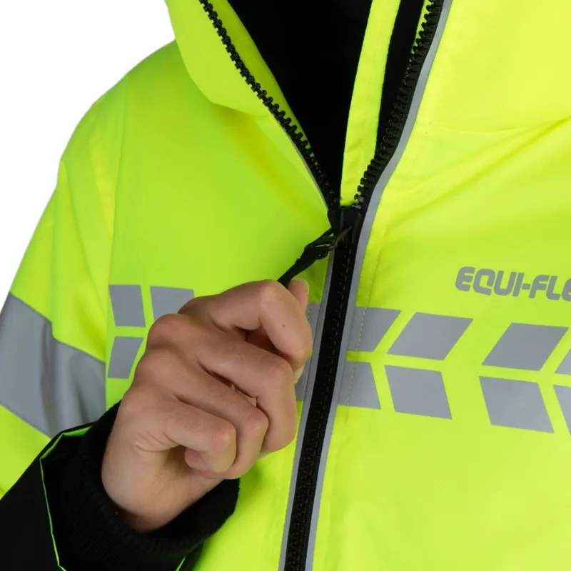 Equi-Flector Women's Hi-Viz Jacket - Yellow-3