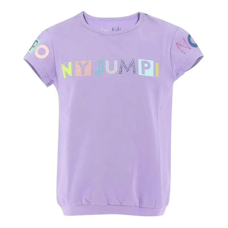 Equi-Kids Icance Junior T-Shirt - Lilac-1