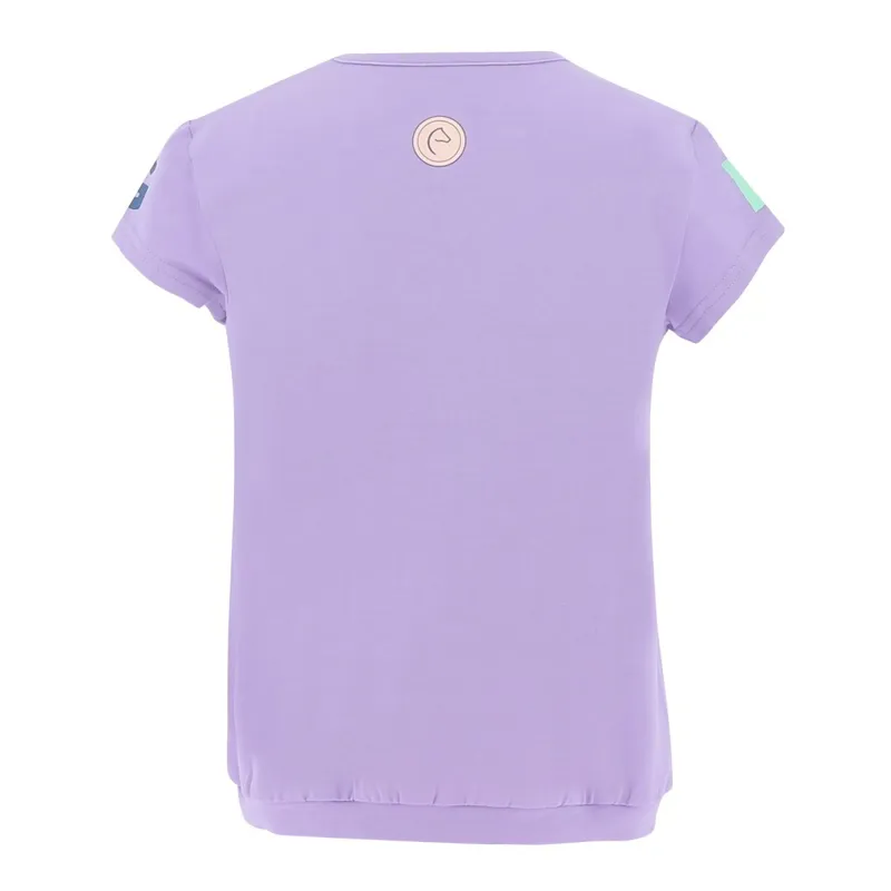 Equi-Kids Icance Junior T-Shirt - Lilac-2