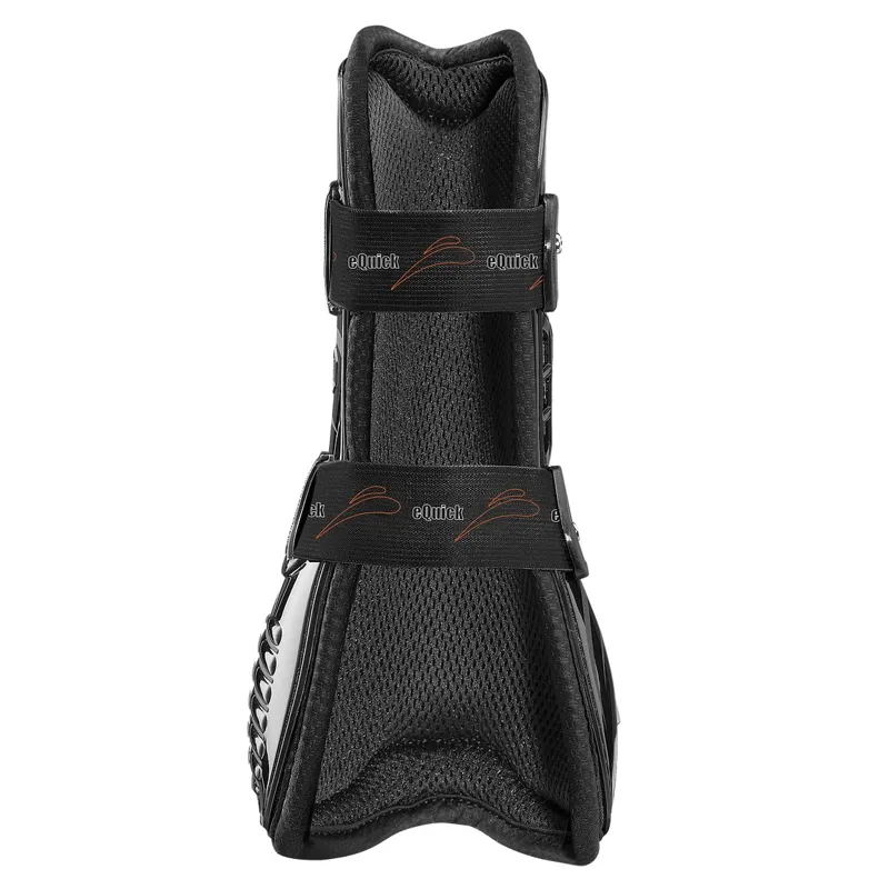 eQuick eAirshock Front Tendon Boots - Legend Black-2