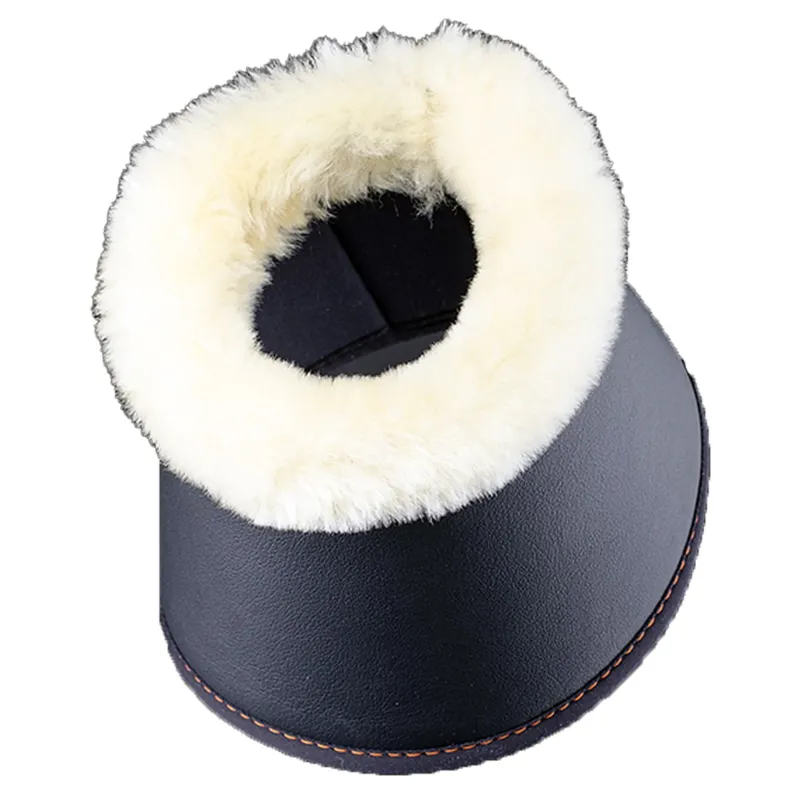 eQuick eOverreach Fluffy Bell Boots - Black-1