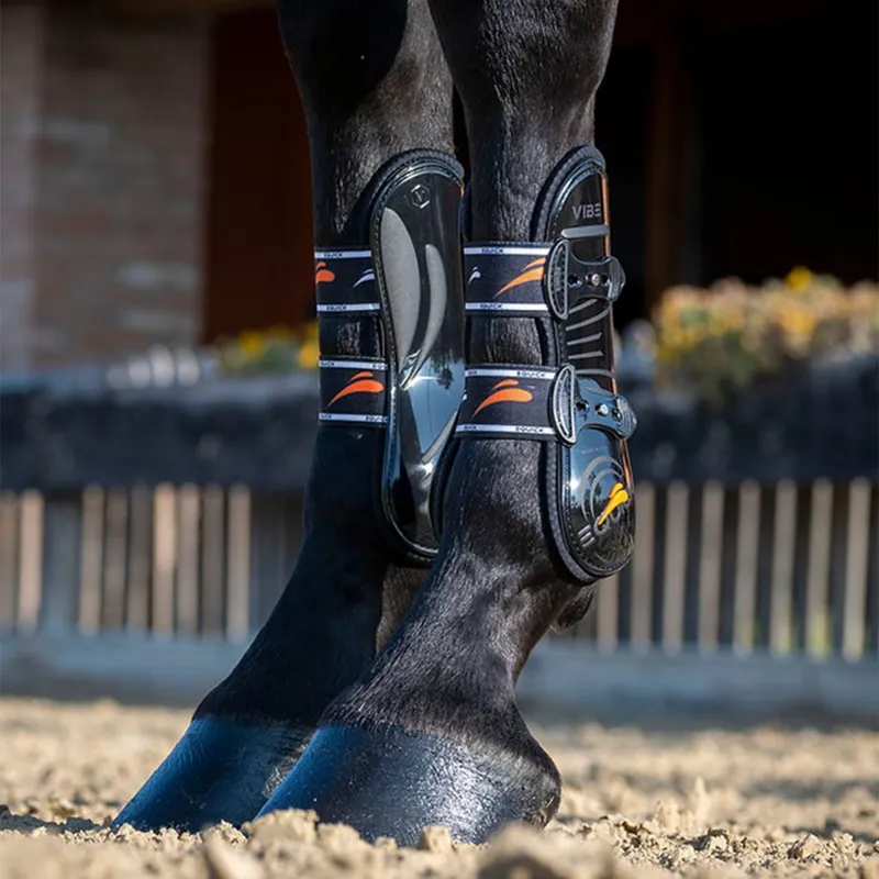 eQuick Vibe Tendon Boots - Black-3