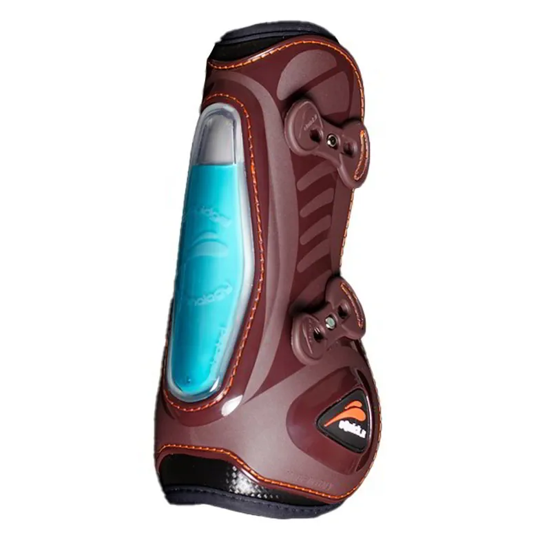 eQuick eShock Front Tendon Boots - Brown